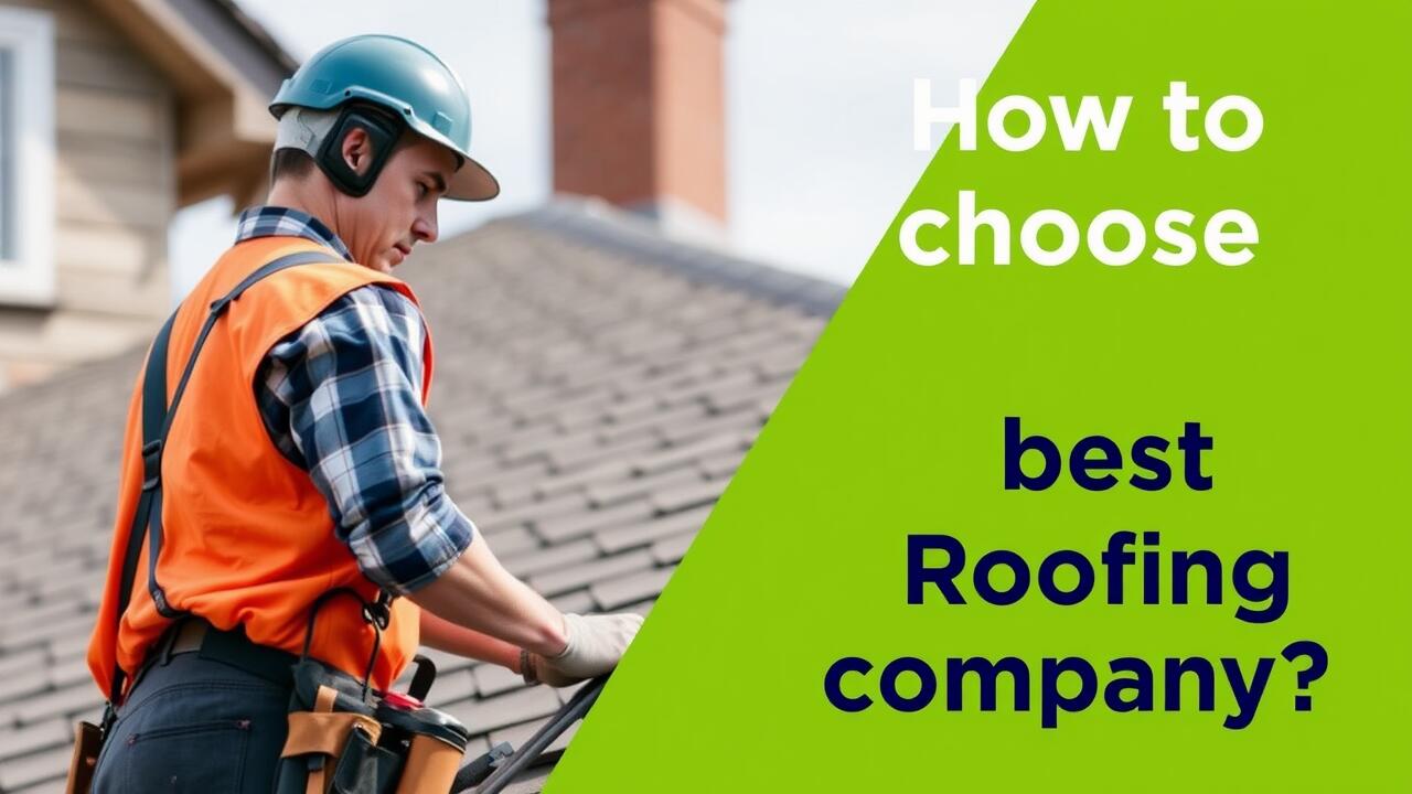 How to choose the best roofing company?
